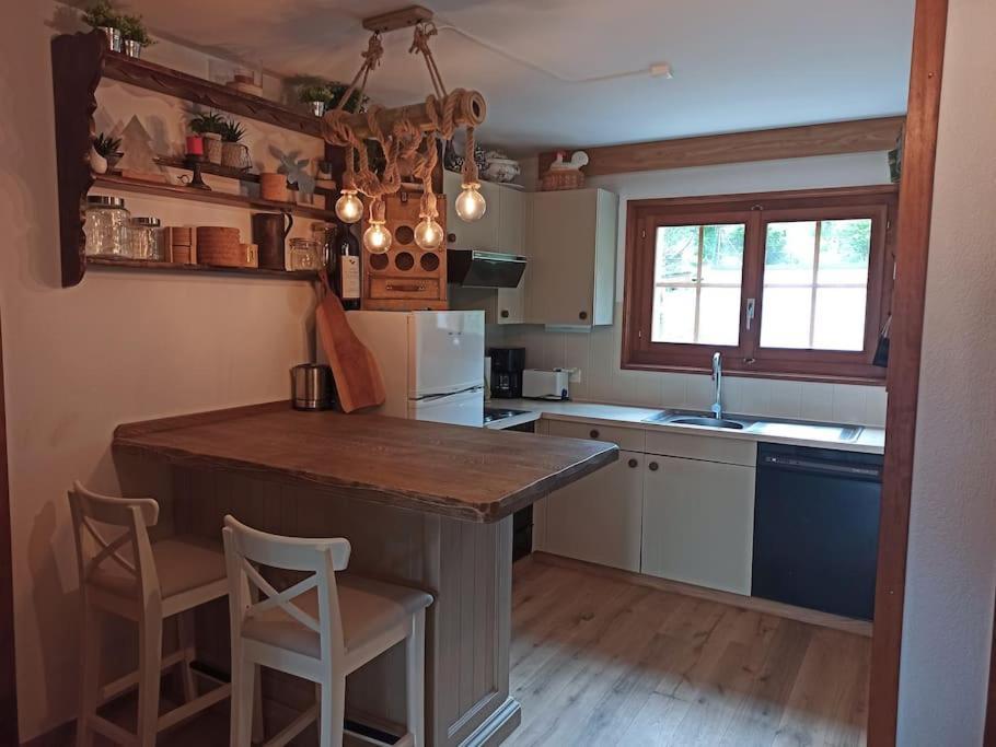 Cozy Apartment In The Heart Of The Alps Château-d'Oex Eksteriør billede