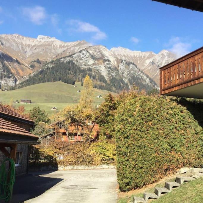 Cozy Apartment In The Heart Of The Alps Château-d'Oex Eksteriør billede