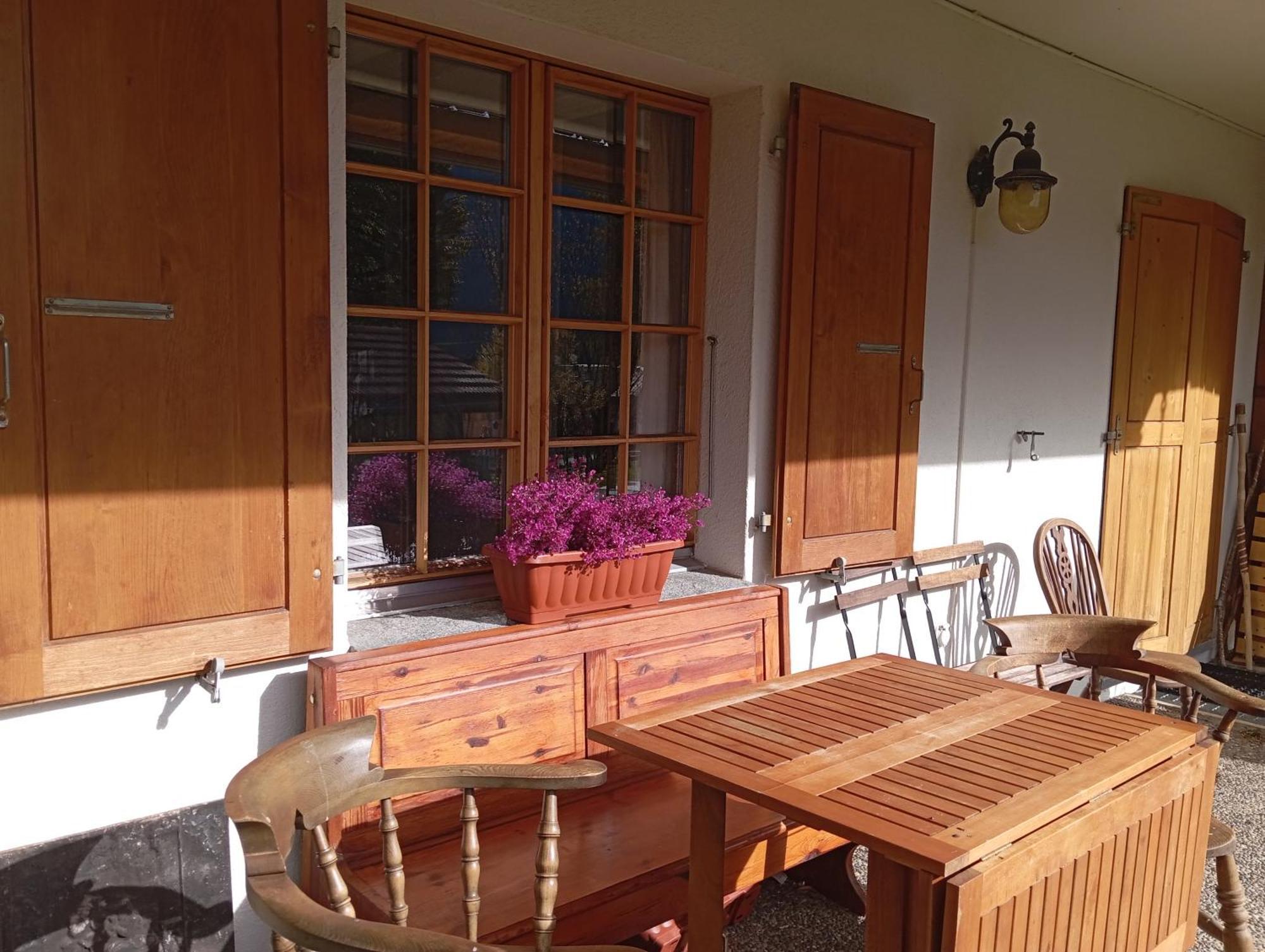 Cozy Apartment In The Heart Of The Alps Château-d'Oex Eksteriør billede