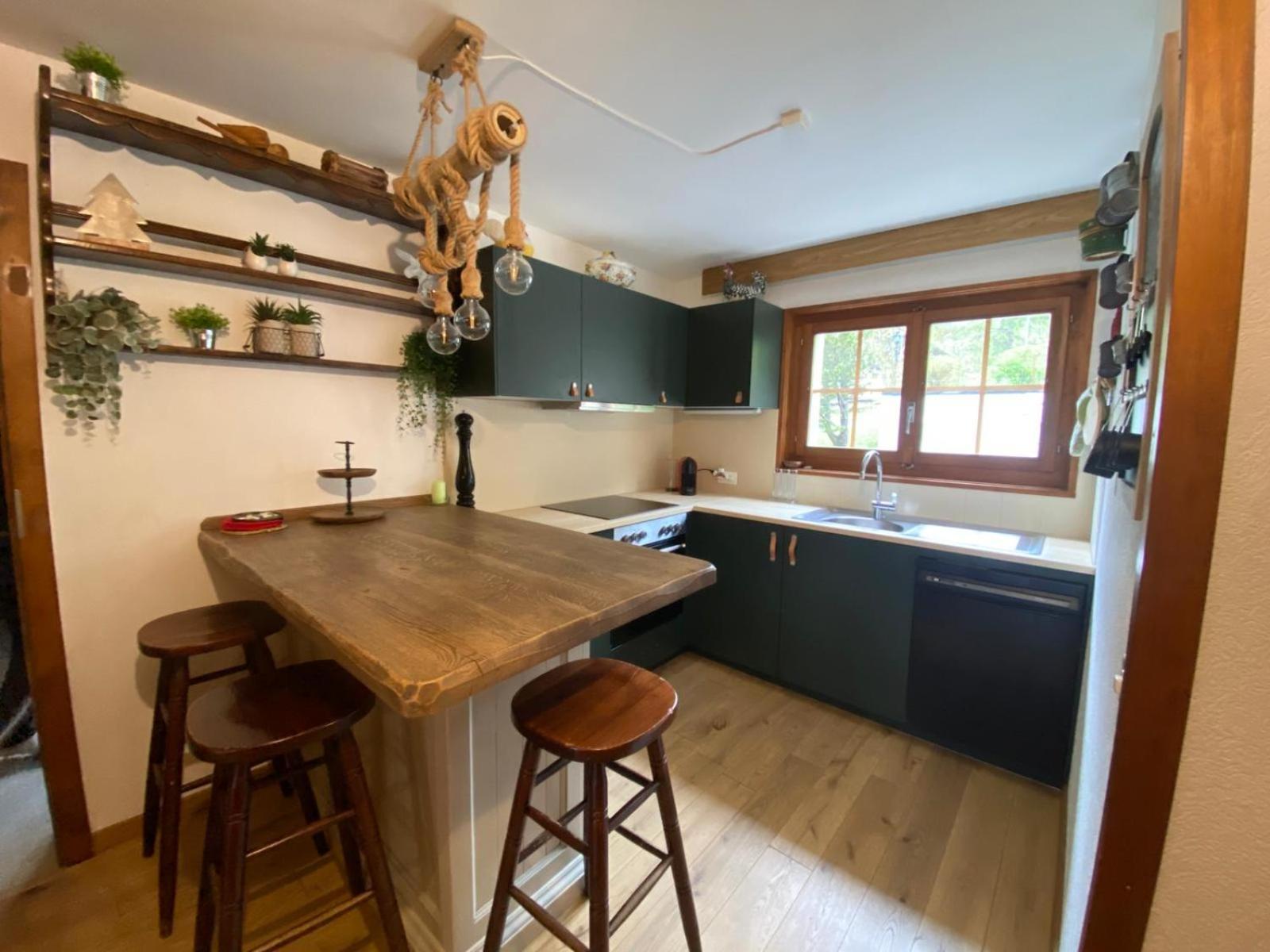 Cozy Apartment In The Heart Of The Alps Château-d'Oex Eksteriør billede